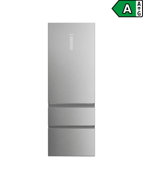 Haier 414 L, HTW7620ANMG – Combină frigorifică Total No Frost, Clasa A, Wi-Fi, import Germania 🇩🇪
