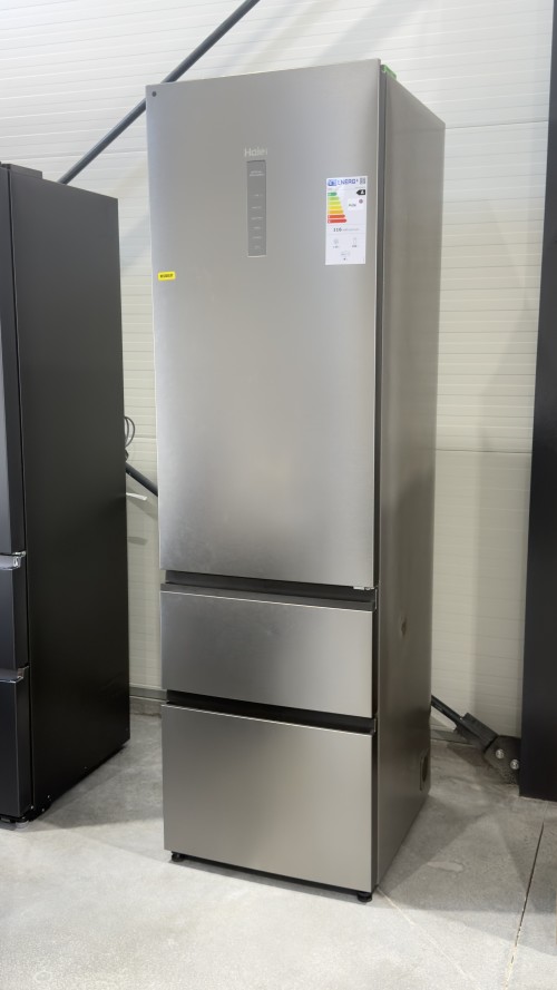 Haier 414 L, HTW7620ANMG – Combină frigorifică Total No Frost, Clasa A, Wi-Fi, import Germania 🇩🇪