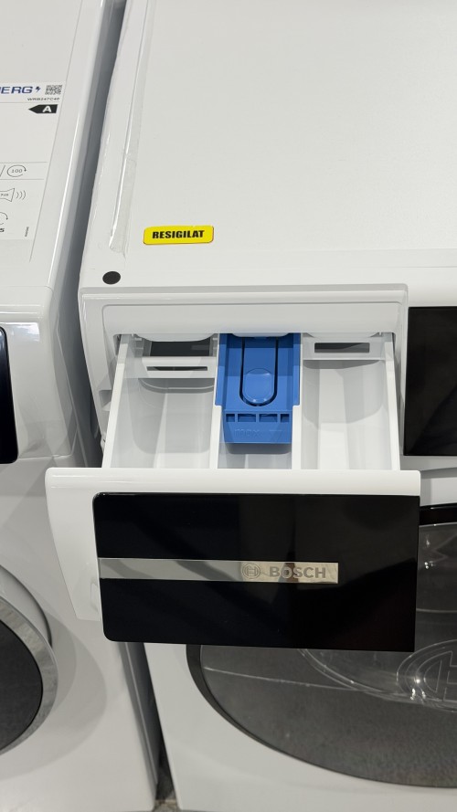 Set Bosch 9kg, Seria 8 – Set Premium 9 kg + 9 kg – WGB244010 & WQB245B40 – Mașină de spălat + Uscător cu pompă de căldură, Clasa A / C, Import Germania 🇩🇪