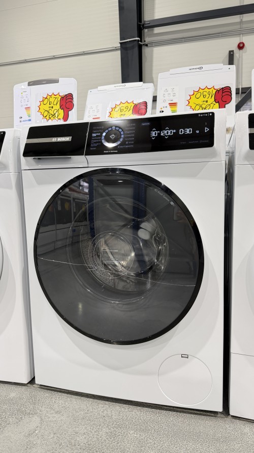 Set Bosch 9kg, Seria 8 – Set Premium 9 kg + 9 kg – WGB244010 & WQB245B40 – Mașină de spălat + Uscător cu pompă de căldură, Clasa A / C, Import Germania 🇩🇪