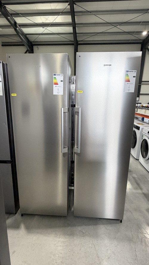Set Gorenje RN618C6X6WF + FNC618D6XWF GardenFresh – 684 L (372 L + 312 L) – Set Side by Side, Congelator și Răcitor, Clase energetice C / D, Import Germania 🇩🇪