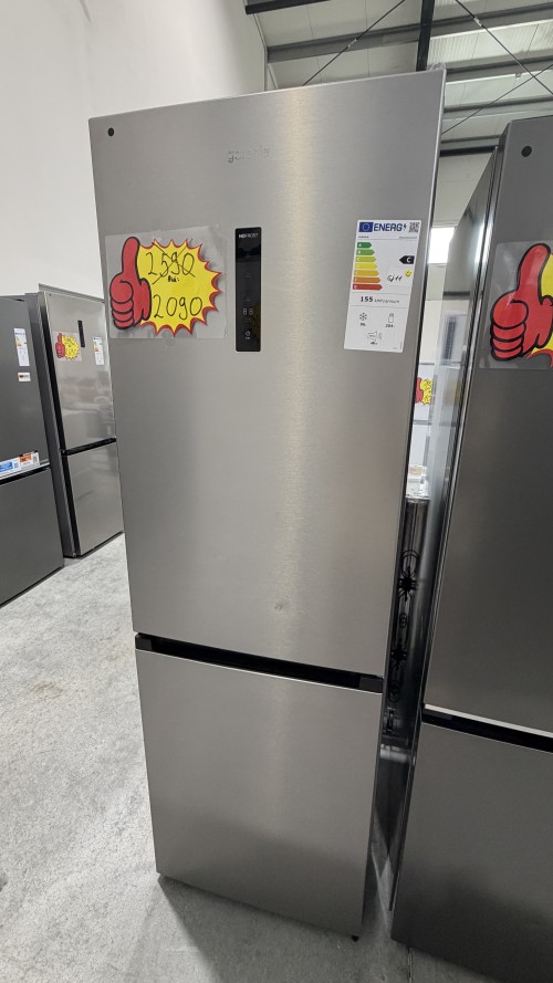 Gorenje 300 L NRK619C61X40T – Combină frigorifică, Clasa C, NoFrost Plus, AdaptTech, import Germania 🇩🇪