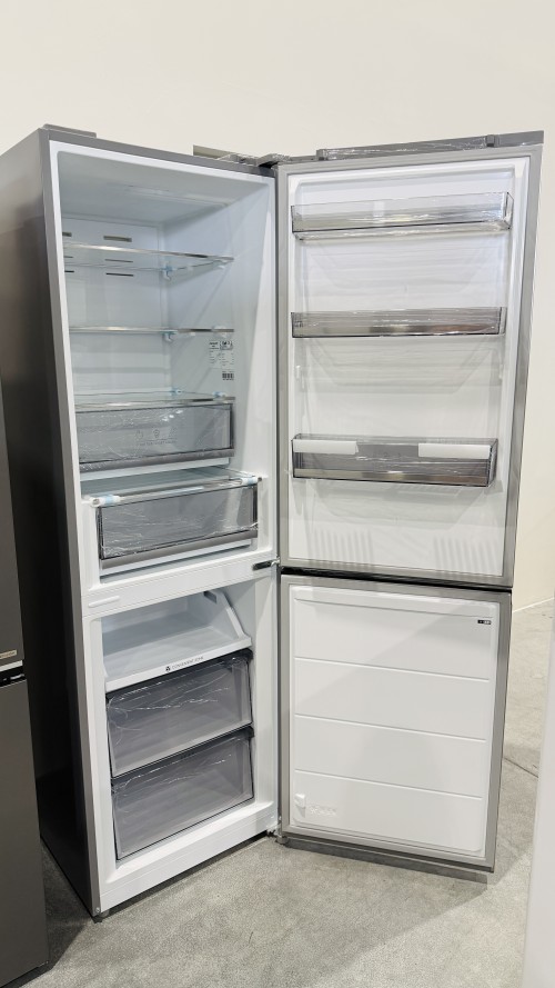 Hanseatic 334 L HKGKB18560BNFI – Combină frigorifică, Clasa B, import Germania 🇩🇪