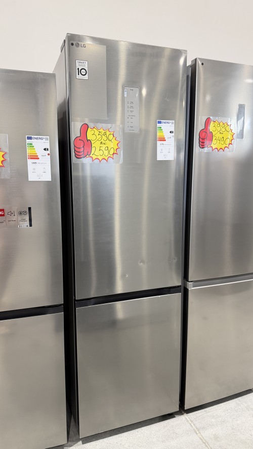 LG 375 L GBBS525CPY – Combină frigorifică, Clasa C, Wi-Fi ThinQ, DoorCooling+, import Germania 🇩🇪