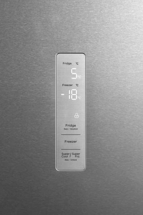 Hanseatic 378 L HKGK20060ANFI – Combină frigorifică Clasa A, No Frost, Display Touch, import Germania 🇩🇪