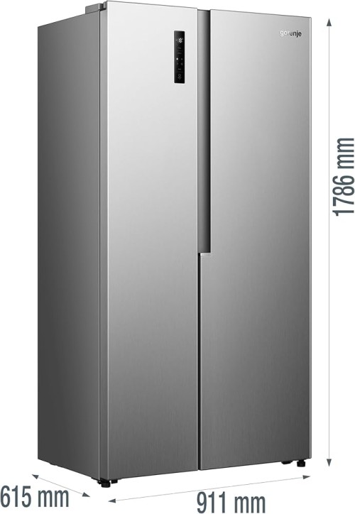 Gorenje 544 L NRS917E41X – Combina frigorifica Side by Side Clasa E, NoFrost Plus, Inverter, MultiFlow 360°, import Germania 🇩🇪