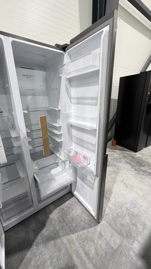 Gorenje 544 L NRS917E41X – Combina frigorifica Side by Side Clasa E, NoFrost Plus, Inverter, MultiFlow 360°, import Germania 🇩🇪