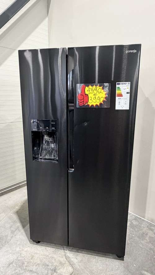 Gorenje 566 L NRR9185ESBXL – Frigider Side by Side Clasa E, dozator apă și gheață, NoFrost Plus, import Germania 🇩🇪