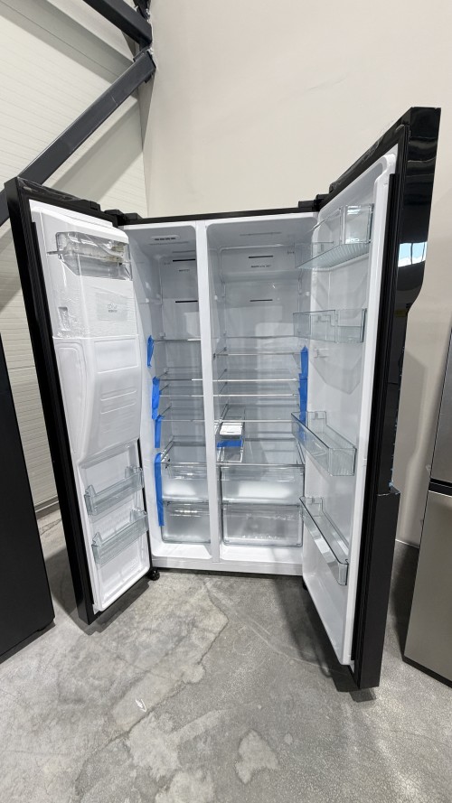 Gorenje 566 L NRR9185ESBXL – Frigider Side by Side Clasa E, dozator apă și gheață, NoFrost Plus, import Germania 🇩🇪