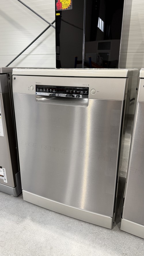 Bosch 14 seturi SMS4EVI09E – Mașină de spălat vase Clasa B, inox AntiFingerprint, Home Connect, import Germania 🇩🇪