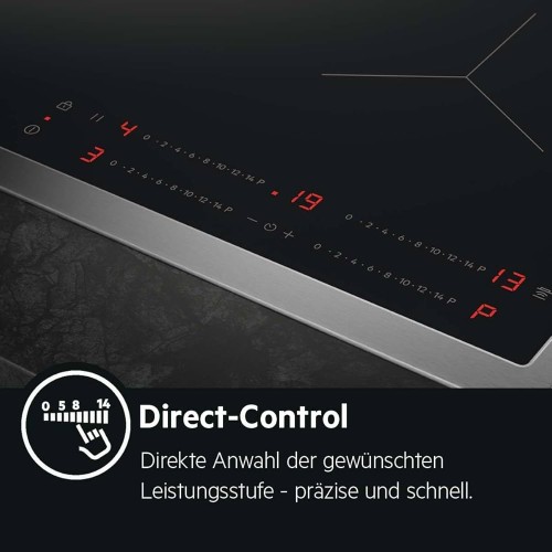 AEG 80 cm T084IA0FXB – Plită cu inducție încorporabilă, Made in Germany, Hob2Hood, import Germania 🇩🇪