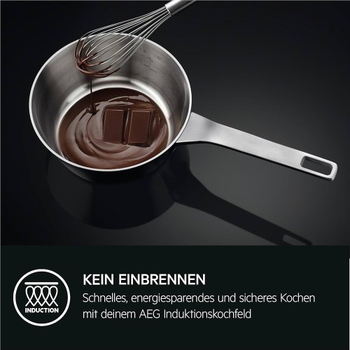 AEG 80 cm T084IA0FXB – Plită cu inducție încorporabilă, Made in Germany, Hob2Hood, import Germania 🇩🇪