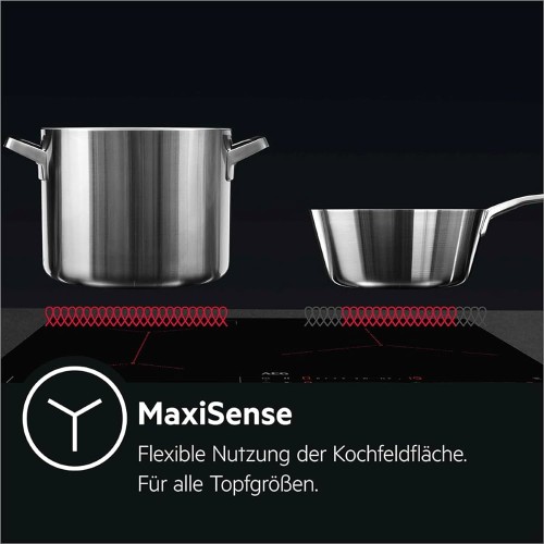 AEG 80 cm T084IA0FXB – Plită cu inducție încorporabilă, Made in Germany, Hob2Hood, import Germania 🇩🇪