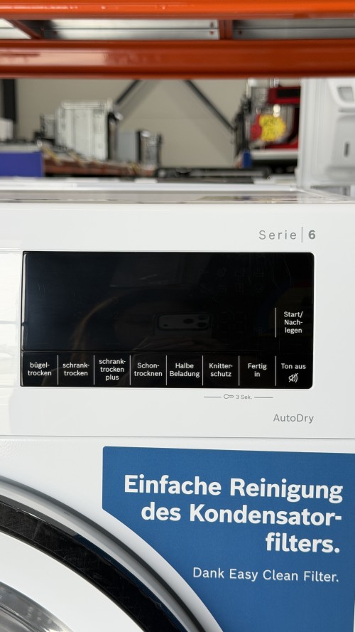 Bosch 9 kg WQG233D01 – Uscător rufe Clasa C, pompă de căldură, import Germania 🇩🇪