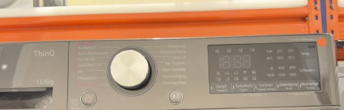 LG 11/6 kg W4WR70E6YB – Mașină de spălat cu uscător Clasa A/D, AI DD™, TurboWash 360°, Steam, ThinQ Wi-Fi, import Germania 🇩🇪