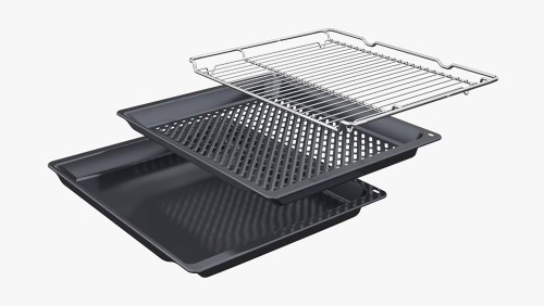 Bosch 71 L, HBA272BB3 – Cuptor încorporabil Clasa A+, Air Fry, Piroliză, import Germania 🇩🇪