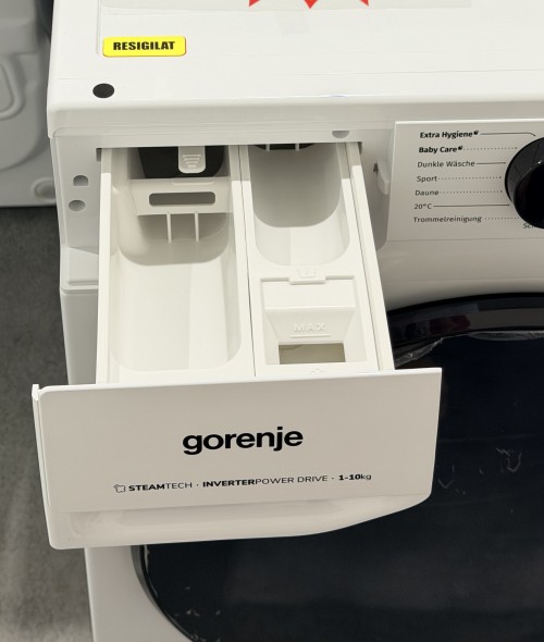 Gorenje 10 KG WNHAI14APS/DE – Mașină de spălat rufe Clasa A, SteamTech, Inverter PowerDrive, import Germania 🇩🇪