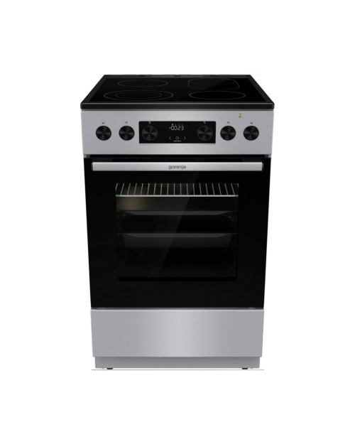 Gorenje 70 L GECS5C70SPAOT – Aragaz electric cu plită vitroceramică Clasa A, AirFry, AquaClean, monofazic/trifazic, import Germania 🇩🇪