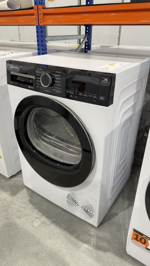 Bauknecht 8 KG TR Super Eco 8C – Uscător de rufe cu pompă de căldură Clasa C, Wi-Fi HomeWhiz, import Germania 🇩🇪