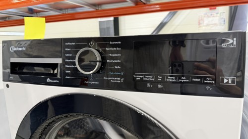 Bauknecht 8 KG TR Super Eco 8C – Uscător de rufe cu pompă de căldură Clasa C, Wi-Fi HomeWhiz, import Germania 🇩🇪
