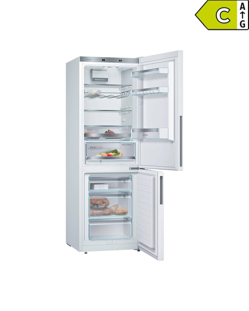 Bosch 308 L, KGE36AWCA – Combină frigorifică Clasa C, VitaFresh, LowFrost, import Germania 🇩🇪
