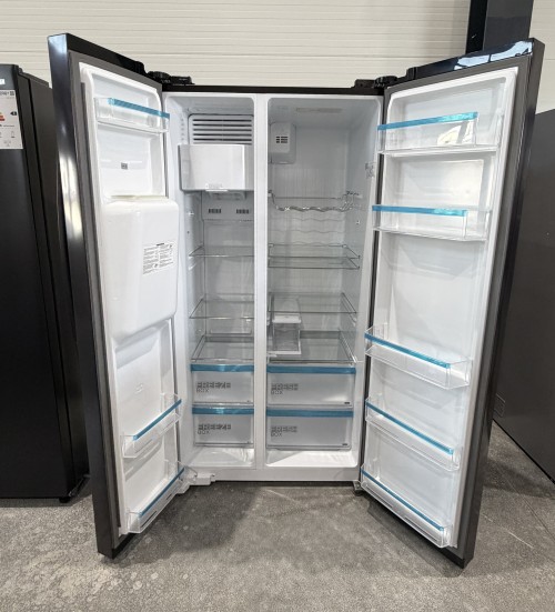 Midea 520L, KS-DDX 6.32 WT – Side by Side Clasa D, No Frost, dozator apă și gheață fără racord la rețea , import Germania 🇩🇪