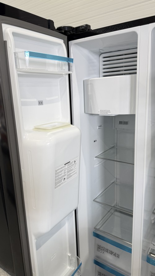 Midea 520L, KS-DDX 6.32 WT – Side by Side Clasa D, No Frost, dozator apă și gheață fără racord la rețea , import Germania 🇩🇪