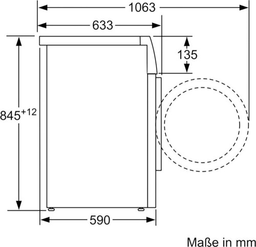 Bosch 8 KG WAN28127 – Mașină de spălat rufe Clasa A, Iron Assist, EcoSilence Drive, import Germania 🇩🇪