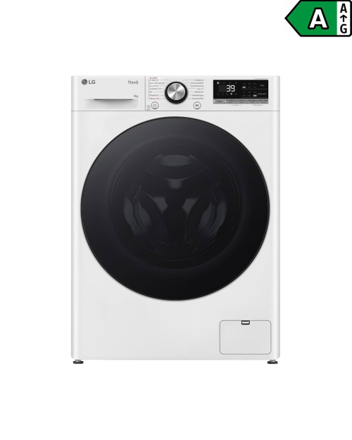 LG 9 kg, F2V7SLIM9 – Mașină de spălat rufe Clasa A, AI DD, TurboWash 39, Steam, ThinQ Wi-Fi, Slim, import Germania 🇩🇪