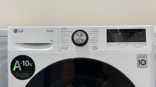LG 9 kg, F2V7SLIM9 – Mașină de spălat rufe Clasa A, AI DD, TurboWash 39, Steam, ThinQ Wi-Fi, Slim, import Germania 🇩🇪