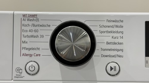 LG 9 kg, F2V7SLIM9 – Mașină de spălat rufe Clasa A, AI DD, TurboWash 39, Steam, ThinQ Wi-Fi, Slim, import Germania 🇩🇪