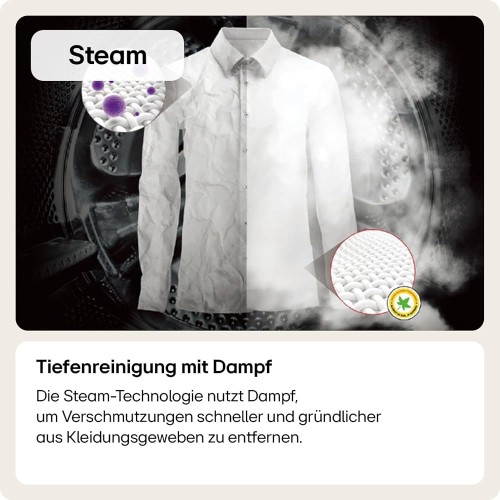 LG 9 kg, F2V7SLIM9 – Mașină de spălat rufe Clasa A, AI DD, TurboWash 39, Steam, ThinQ Wi-Fi, Slim, import Germania 🇩🇪