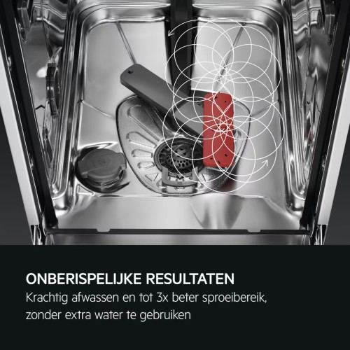 AEG 14 seturi, FEE83806PM, AEG 9000 ComfortLift XXL, – Mașină de spălat vase semiîncorporabilă Clasa D, import Germania 🇩🇪