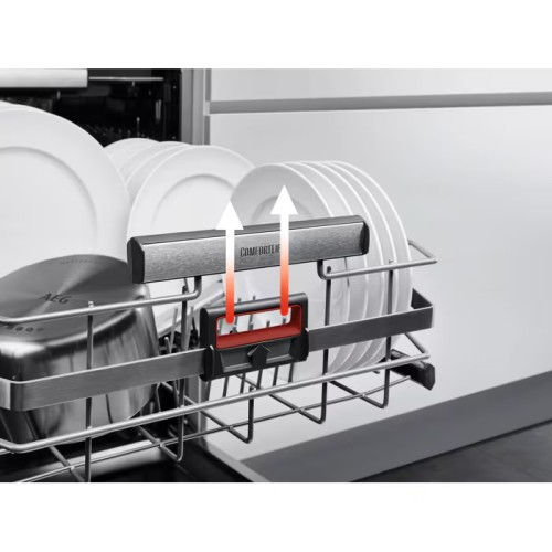 AEG 14 seturi, FEE83806PM, AEG 9000 ComfortLift XXL, – Mașină de spălat vase semiîncorporabilă Clasa D, import Germania 🇩🇪