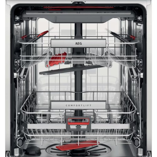 AEG 14 seturi, FEE83806PM, AEG 9000 ComfortLift XXL, – Mașină de spălat vase semiîncorporabilă Clasa D, import Germania 🇩🇪