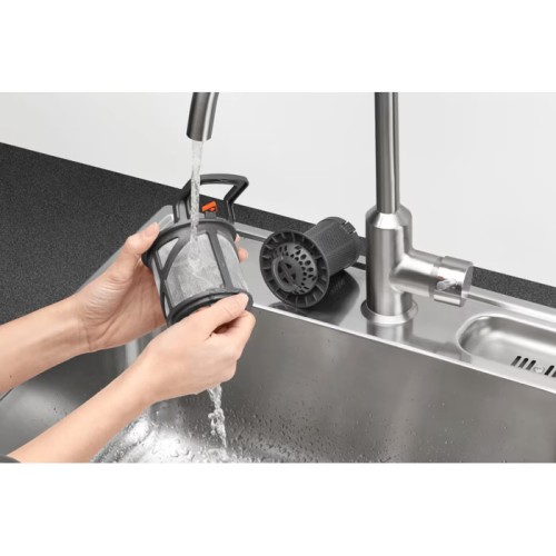 AEG 14 seturi, FEE83806PM, AEG 9000 ComfortLift XXL, – Mașină de spălat vase semiîncorporabilă Clasa D, import Germania 🇩🇪