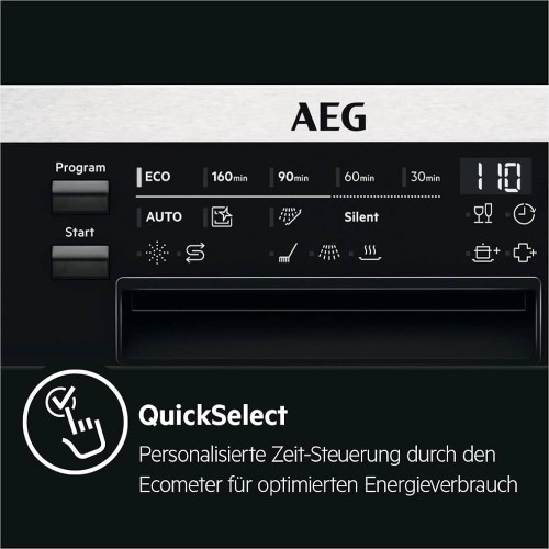 AEG 14 seturi, FEE83806PM, AEG 9000 ComfortLift XXL, – Mașină de spălat vase semiîncorporabilă Clasa D, import Germania 🇩🇪