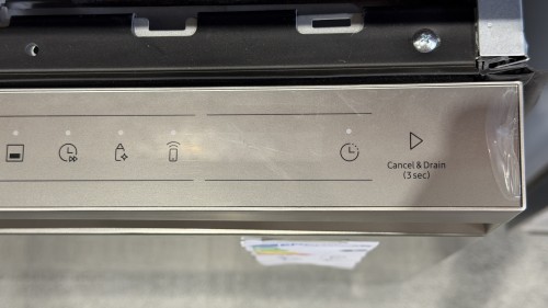 Samsung 14seturi, DW60BG750USLET – mașină de spălat vase incorporabile sub blat 60 cm, SmartThings Wi-Fi, Auto Open Door, WaterJet Clean, sertar pentru tacâmuri
