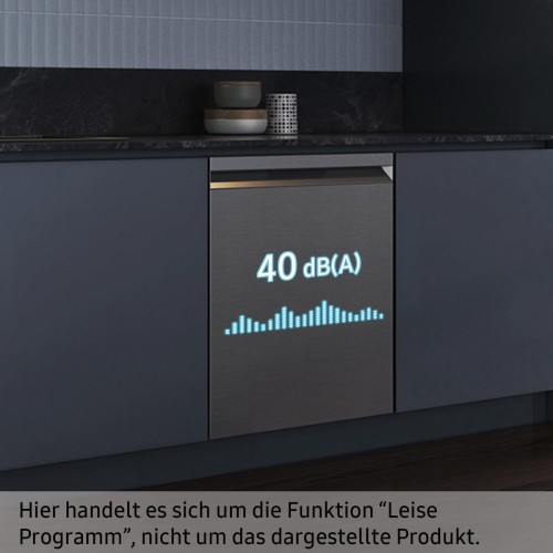 Samsung 14seturi, DW60BG750USLET – mașină de spălat vase incorporabile sub blat 60 cm, SmartThings Wi-Fi, Auto Open Door, WaterJet Clean, sertar pentru tacâmuri