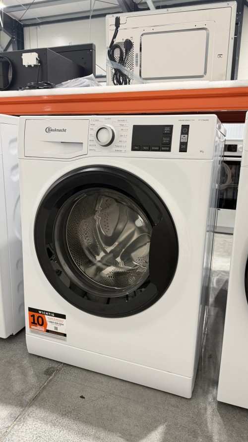 Bauknecht 9 kg, Super Eco 9464 A – Mașină de spălat rufe Clasa A, Steam Hygiene, Inverter Motor, import Germania 🇩🇪
