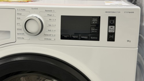 Bauknecht 9 kg, Super Eco 9464 A – Mașină de spălat rufe Clasa A, Steam Hygiene, Inverter Motor, import Germania 🇩🇪