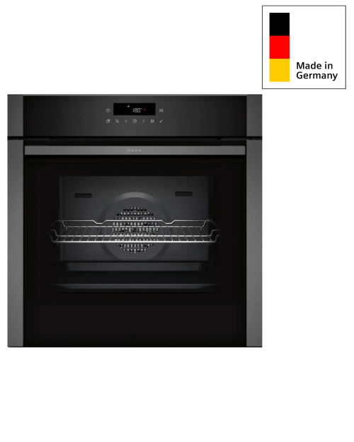 Neff 71 L, B5ACJ7AG3 – Cuptor încorporabil Clasa A+, Piroliză, Slide&Hide®, CircoTherm®, import Germania 🇩🇪