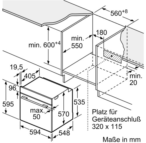Neff 71 L, B5ACJ7AG3 – Cuptor încorporabil Clasa A+, Piroliză, Slide&Hide®, CircoTherm®, import Germania 🇩🇪