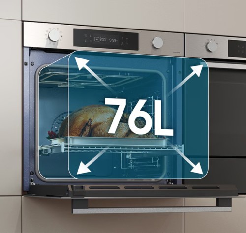 Samsung 76 L, NV7B4030YCK – Cuptor încorporabil Clasa A+, SmartThings Wi-Fi, termosondă, import Germania 🇩🇪