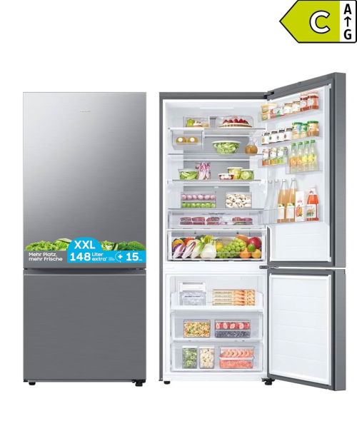 Samsung 538 L, RB53DG703CS9 – Combină frigorifică Clasa C, Twin Cooling+, SmartThings Wi-Fi, import Germania 🇩🇪