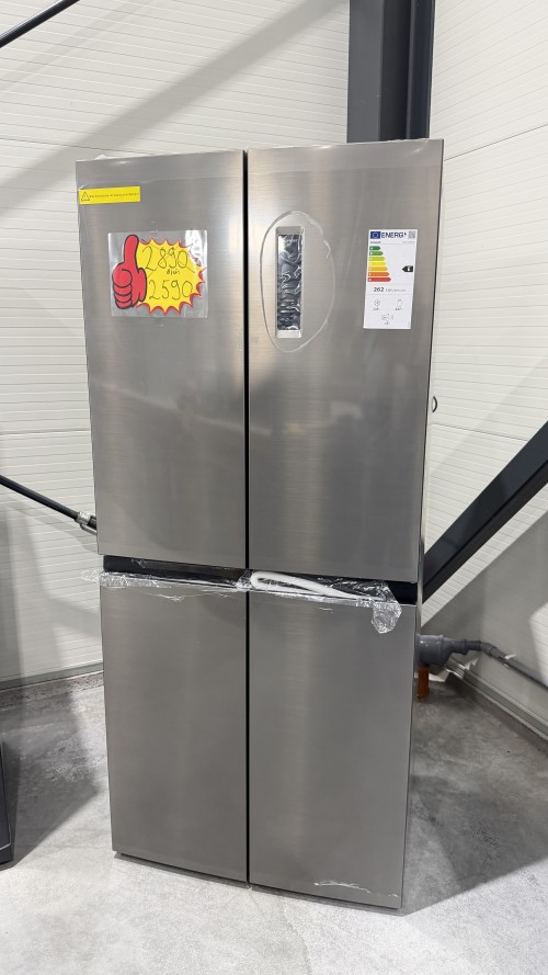 Hanseatic 362 L, HCDD18080EI – Frigider French Door Clasa E, No Frost, Fresh Converter, import Germania 🇩🇪