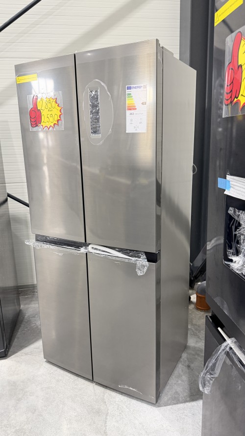 Hanseatic 362 L, HCDD18080EI – Frigider French Door Clasa E, No Frost, Fresh Converter, import Germania 🇩🇪