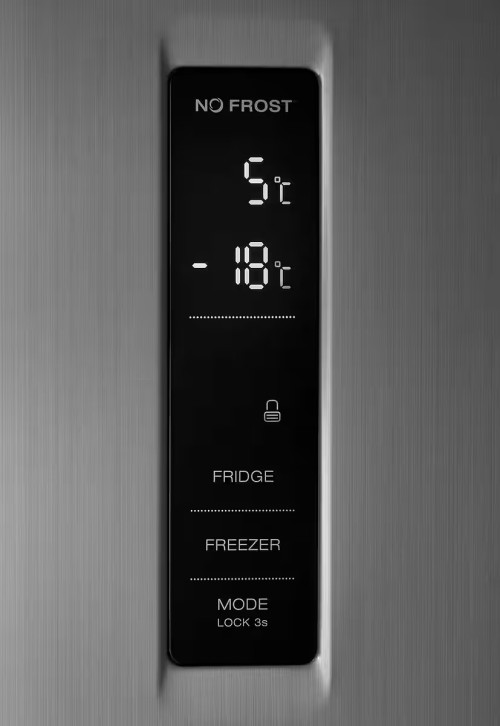 Hanseatic 362 L, HCDD18080EI – Frigider French Door Clasa E, No Frost, Fresh Converter, import Germania 🇩🇪