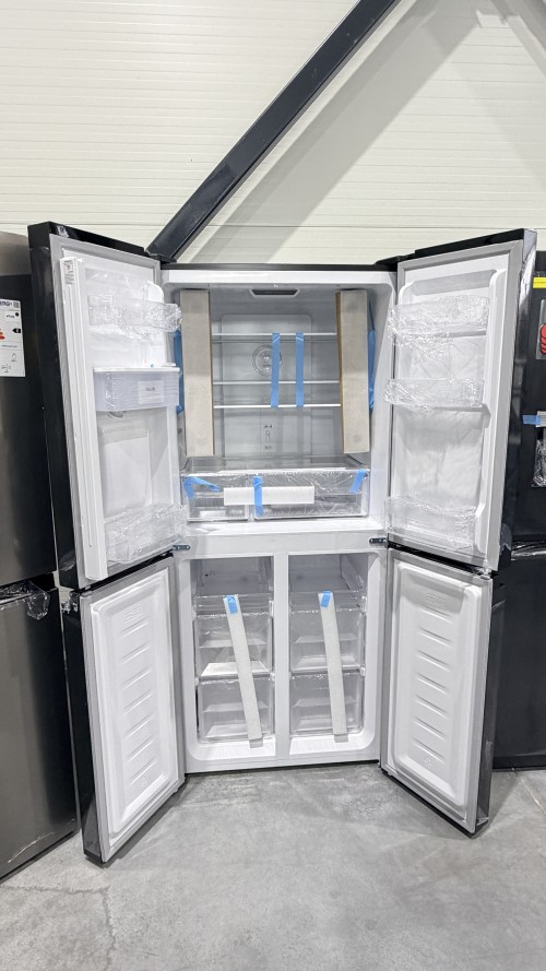 Hanseatic 419 L, HCDB18080DWDBI – Frigider French Door Clasa D, No Frost, dozator de apă, import Germania 🇩🇪