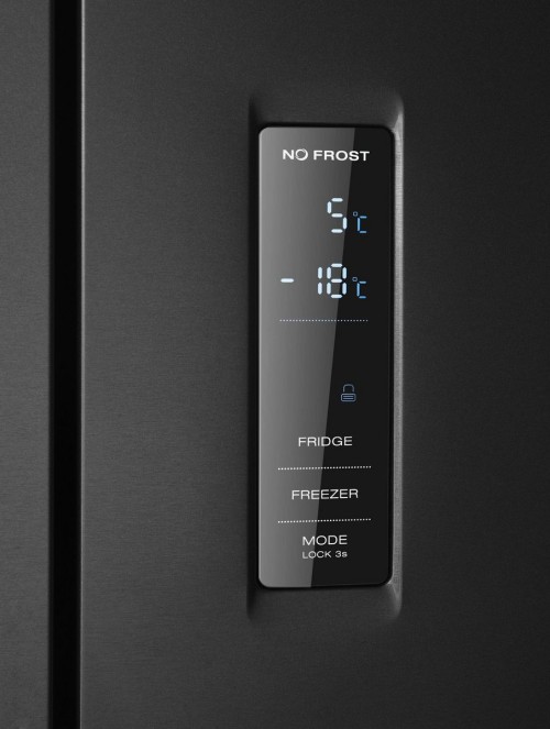 Hanseatic 419 L, HCDB18080DWDBI – Frigider French Door Clasa D, No Frost, dozator de apă, import Germania 🇩🇪